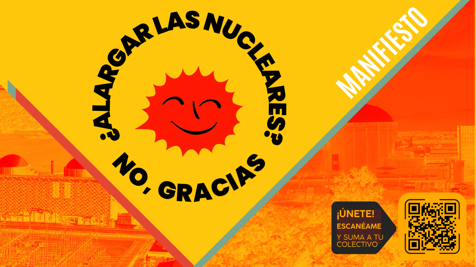 Manifiesto ¿Alargar las nucleares? No, gracia | Movimiento Iberico Antinuclear