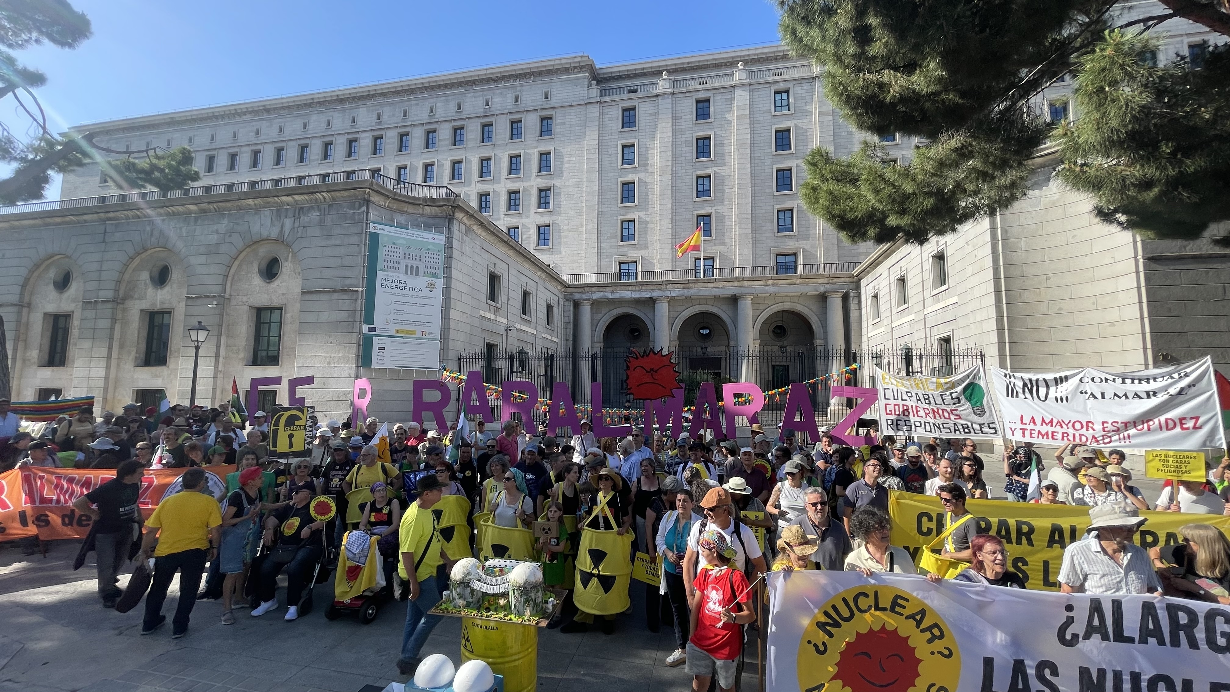 Exigimos en Madrid el cumplimiento del calendario de cierre nuclear